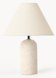 Lampada da tavolo con base in marmo Gia