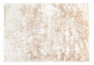 Tappeto shaggy a pelo lungo ultra morbido 160 x 230 cm Beige - DOLCE
