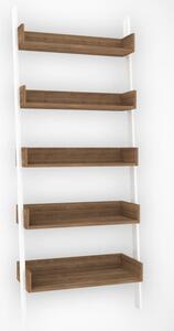 Libreria in rovere bianco/naturale 80x195 cm Only - Kalune Design