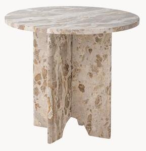 Tavolino rotondo in marmo Jasmia