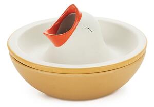 Ciotolina da portata gialla/bianca in ceramica 250 ml Hungry Bird – Balvi