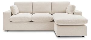 Divano angolare beige Belair – Bobochic Paris