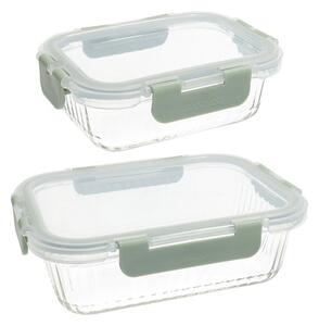 Scatole per alimenti in set 2 pz Optic – Brandani