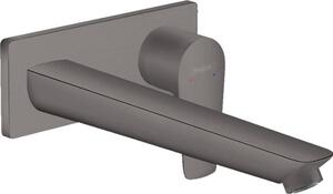 Hansgrohe Talis E mitigeur monocommande de lavabo encastré, montage mural, robinet à crépine déverrouillable, saillie de 225 mm, 71734340, 71734340