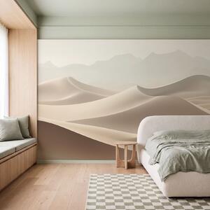 Carta da parati Dune di sabbia nel deserto, Carta da parati Natura, Carta da parati popolare, w03920 - Tapeko.it