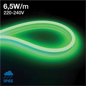 Bobina LED Neon Flex 220V 100mt VERDE Colore Verde