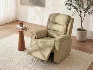 Poltrona relax elettrica in Tessuto Tortora - NEVERS