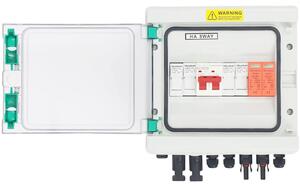 Scatola di connessione per pannelli solari, colore bianco - 32A di corrente - 500V di tensione nominale