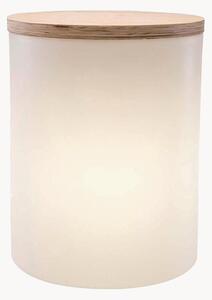 Tavolino rotondo a LED con cambio colore Shining Drum