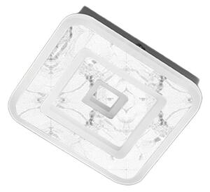 Plafoniera moderna promoingross halo q20 full led cct 20x20 marmo metallo metacrilato - Promoingross