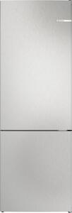 Bosch Frigorifero Combinato Capacit 440 Litri Classe energetica A Raffreddamento No Frost colore Metal Look - KGN492LAF Serie 4