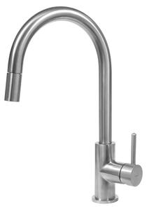 Omnires Y Y1255IN Rubinetto per lavello, acciaio inox