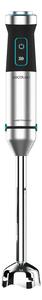 Cecotec Frullatore ad Immersione Minipimer Potenza 1500 Watt Lama in Titanio colore Acciaio Inox - 04274 Power TitanBlack 1500 XL PerfectCream&Crush
