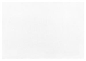 Tappeto Shaggy Bianco 140 x 200 cm Moderno Tappeto Rettangolare Trapuntato a Pelo Lungo Beliani