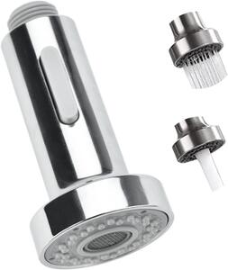 Rubinetto da cucina con soffione estraibile, 2 funzioni, adatto per cucina e bagno