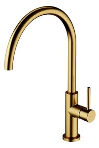 Omnires Y Y1251GLB Rubinetto per lavello, oro spazzolato
