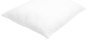Cuscino da letto guanciale Bianco Microfibra 50 x 60 cm Morbido guanciale Beliani