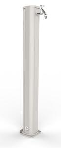 Fontana da Giardino In Alluminio JOLLY A 695, con Rubinetto Porta gomma , Dimensioni 16,5x15xh 115 cm - peso 7 kg, Garantita Colore Sabbia