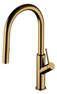Omnires BEND BE6455GL Rubinetto per lavello, dorato