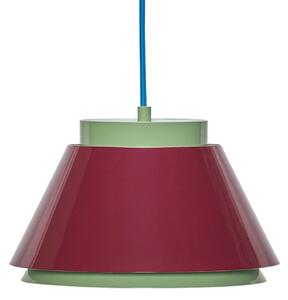 Lampada a sospensione Hübsch, Remi, dimmerabile, Verde, Soggiorno, Metallo, Scandinavo