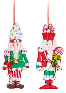 Set 12 Set di 2 Schiaccaianoci Ginger Bread H15cm