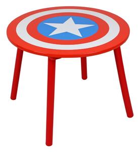 Avengers Set tavolo con 4 sgabelli in legno