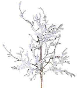 Set 6 Ramo Nudo con Neve H50 cm