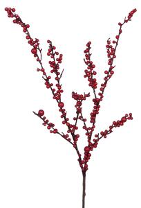Set 6 Rami Ilex H85 cm Rosso