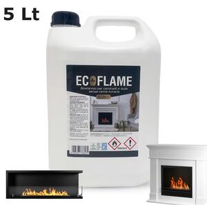 Bioetanolo x 5 lt combustibile ecologico naturale per camini biocamini