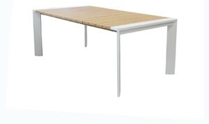 IMPACTO - tavolo con struttura in alluminio verniciato bianco o antracite