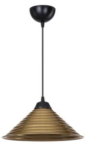 Lampada da soffitto Sava ASZ1619 con paralume in metallo bronzo