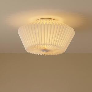 Plafoniera soffitto Magali Lindby, dimmerabile, Bianco / Opale, Soggiorno / Sala da pranzo, Carta / Lunolit / Lunopal, Plafoniera