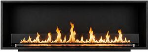 Divina Fire Camino a Bioetanolo da Incasso Biocamino Frontale a Parete 150x50 SATURNO150 TOPLINE - DF1500SAT