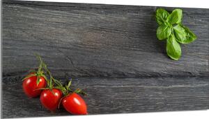 Piastra copripiano cottura 90x52 Piastra copripiano cottura in Vetroceramica alzatina in vetro tagliere decorativo, legno di pomodoro