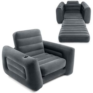 Poltrona gonfiabile, materasso, chaise longue e letto 2-in-1 INTEX 66551NP