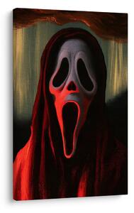 Quadro su tela – Maschera oscura nell’ombra del bosco
