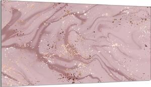Piastra copripiano cottura 90x52 Piastra copripiano cottura in Vetroceramica alzatina in vetro tagliere decorativo, marmo rosa