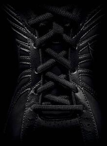 Fotografia Close up of laced sneaker, Chris Bailey