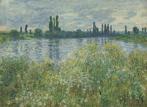 Riproduzione Banks of the Seine V theuil 1880, Claude Monet