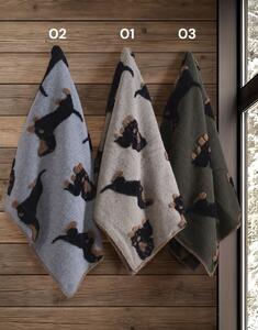 Plaid Lana cotta BASSOTTO Beige