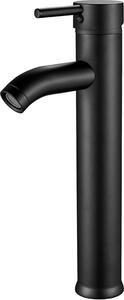 Miscelatore monocomando in ottone nero per bagno Kisimixer