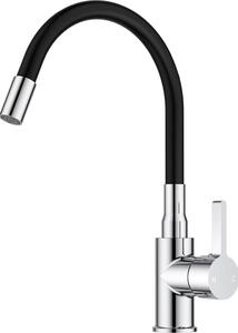 FORIOUS Rubinetto da cucina flessibile Miscelatore per lavello girevole a 360° in acciaio inox