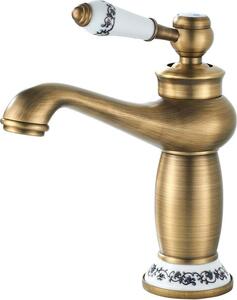 Namuoto miscelatore lavabo bronzo retrò rubinetto bagno miscelatore monocomando