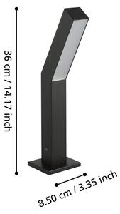 EGLO Lampioncino LED Ugento, nero
