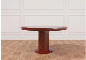 Tavolo classico rotondo riunione per ufficio diametro 120 cm-Arrediorg.it