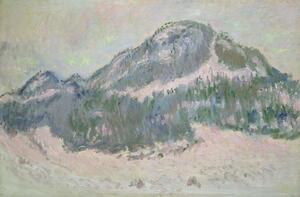 Claude Monet - Stampa artistica Mount Kolsaas Norway 1895, (40 x 26.7 cm)