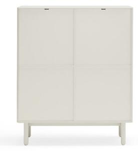 Cassettiera color crema 100x120x40 cm Corvo – Teulat