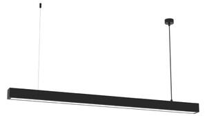 Lampadario a sospensione con filo LUNGO T8 1xG13/18W/230V nero