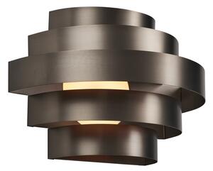 Lampada da parete moderna color canna di fucile con LED dimmerabile a 3 livelli - Lines