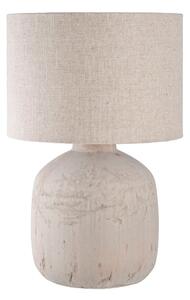 Lampada da tavolo color crema con paralume in tessuto (altezza 46,5 cm) Bilby - House Nordic